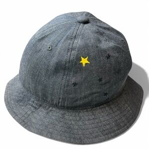 Frapbois Eri Utsugi Japanese Denim Bucket Hat